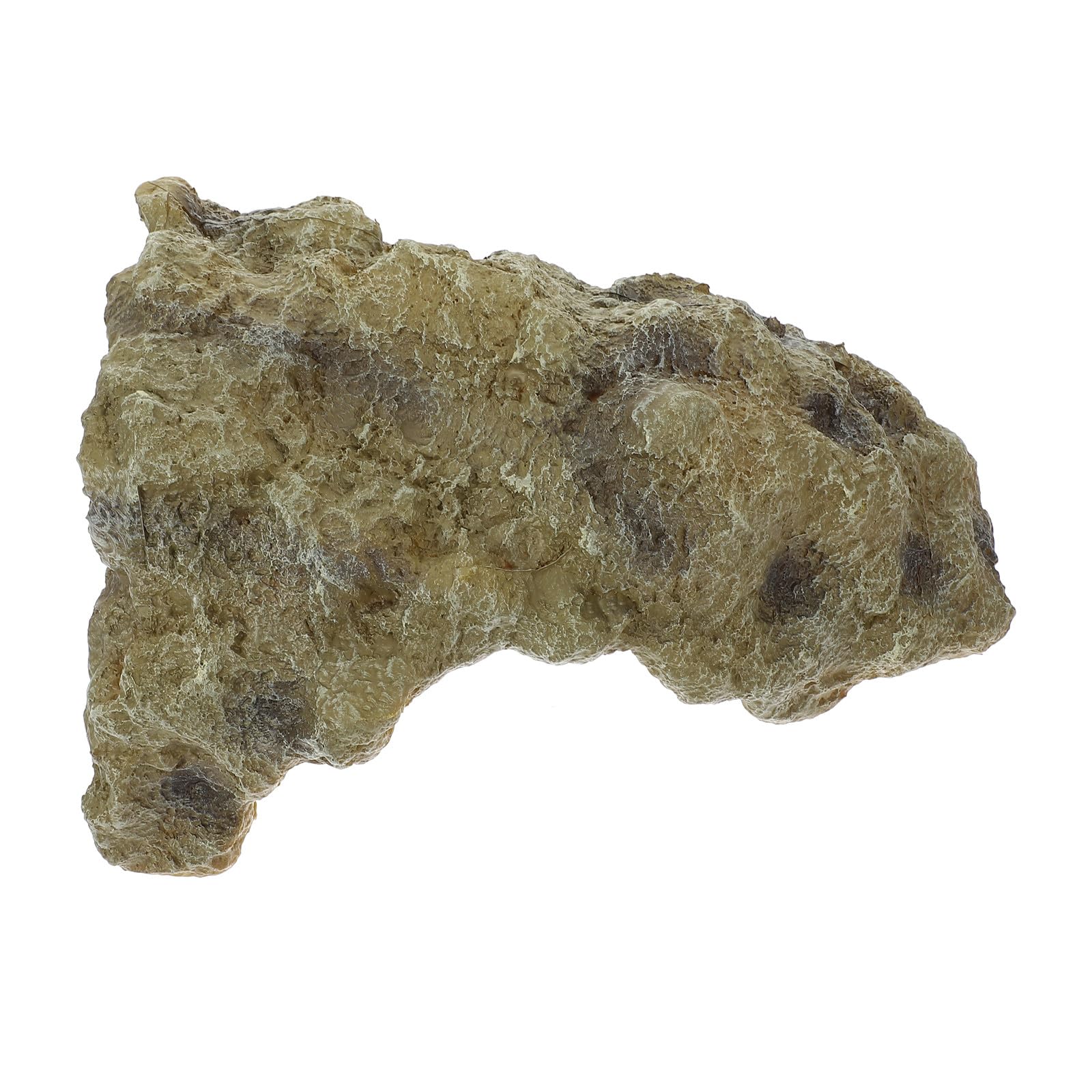 Reptile Hideout Cave with Turtle Basking Platform Resin Shelter Lizard Terrarium Decor for Turtles Geckos and Small Reptiles