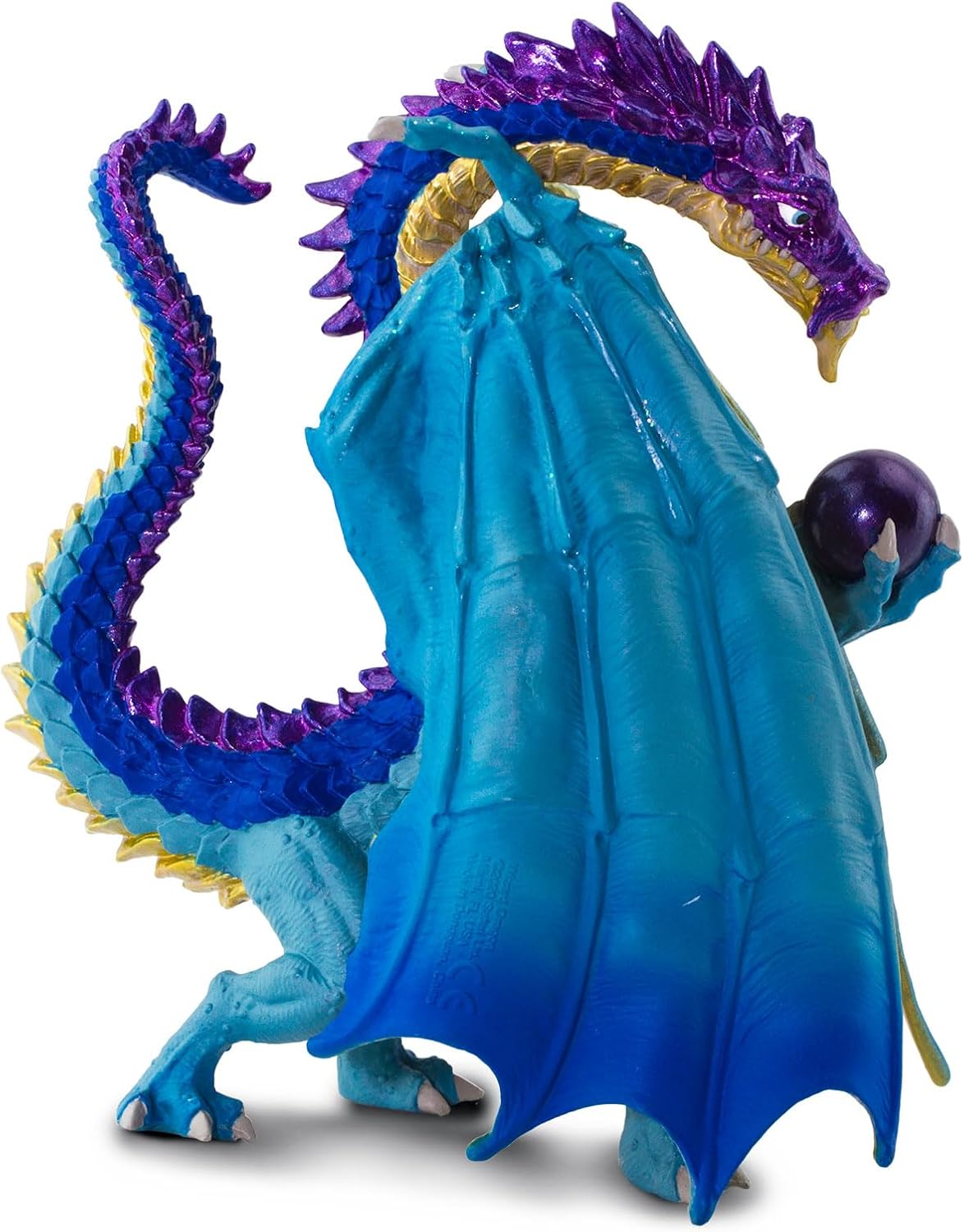 Safari Ltd. Wizard Dragon Figurine - Detailed 6" Plastic Model Figure - Fun Educational Fantasy Play Toy for Boys, Girls & Kids Ages 4+ - Image 5