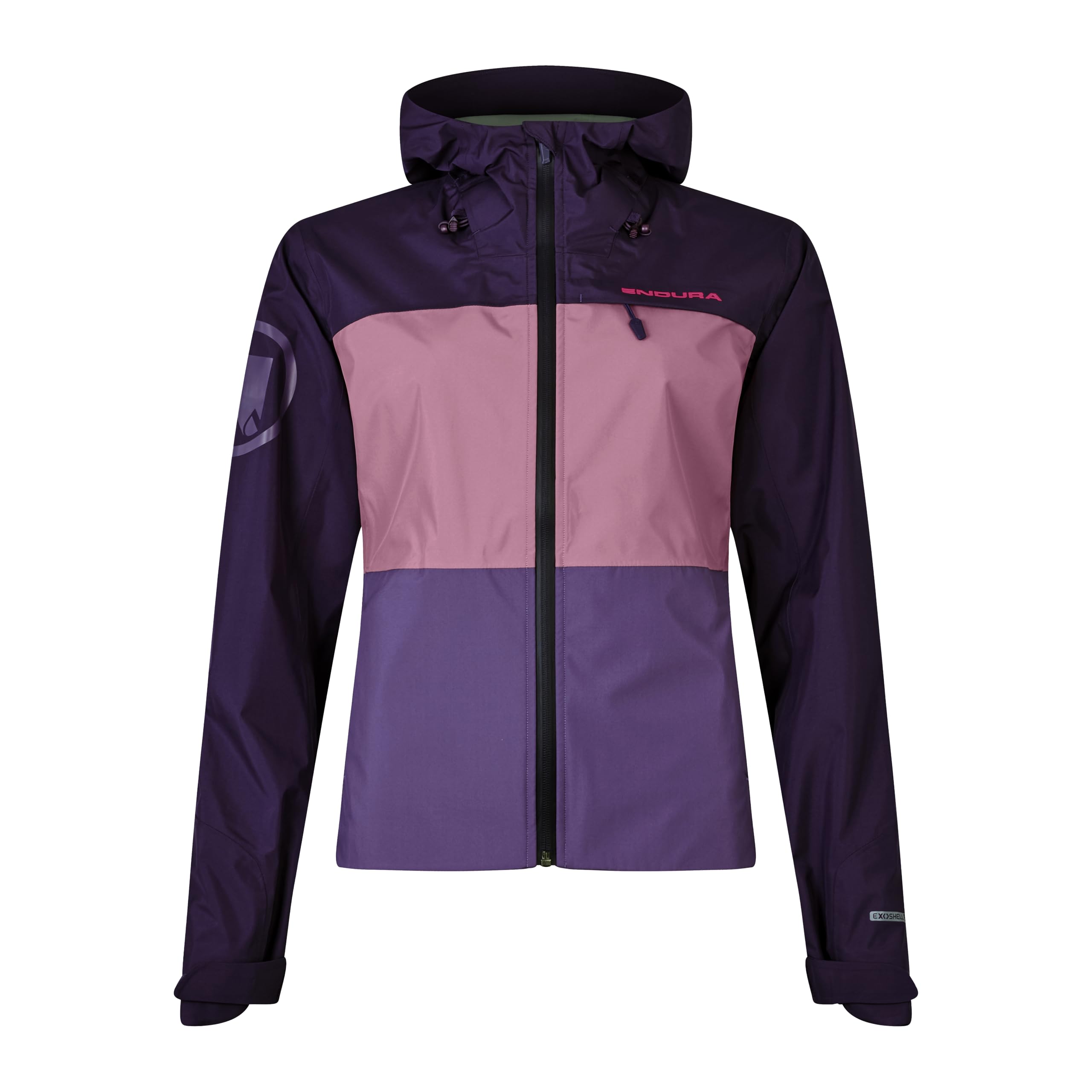 Veste imperméable Endura Singletrack II Violette XL pour le VTT