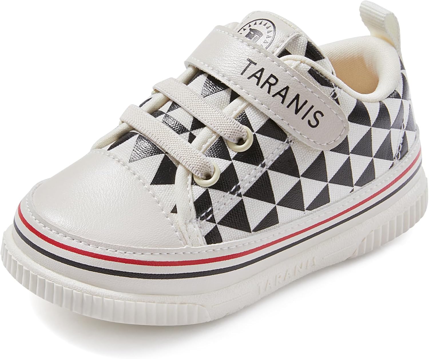 TARANIS Baby Squeaky Shoes Walking Sneakers with On/Off Squeaker Switch Non-Slip First Walkers Soft Rubber Toe Breathable Mesh