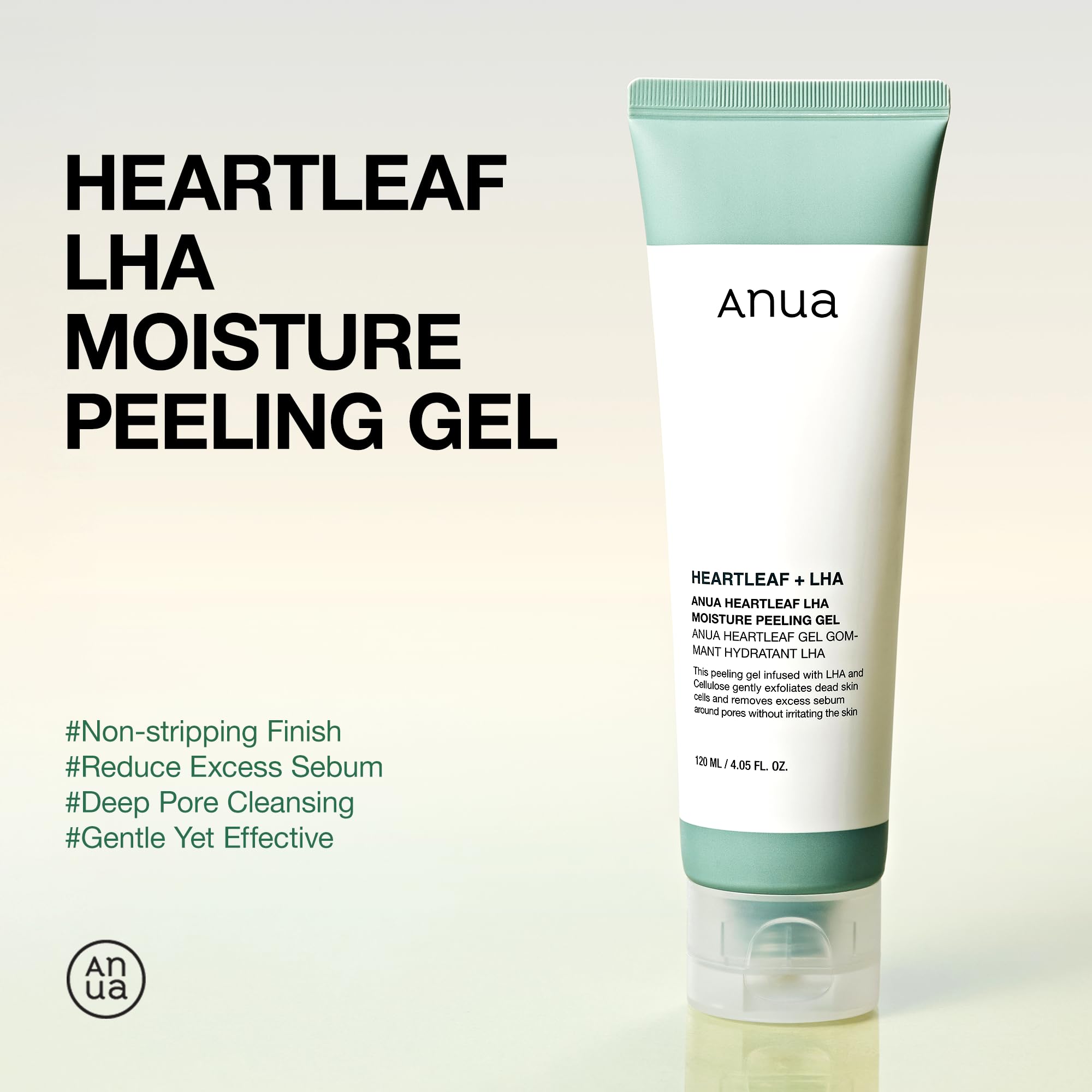 ANUA Heartleaf LHA Moisture Peeling Gel (120 ml)