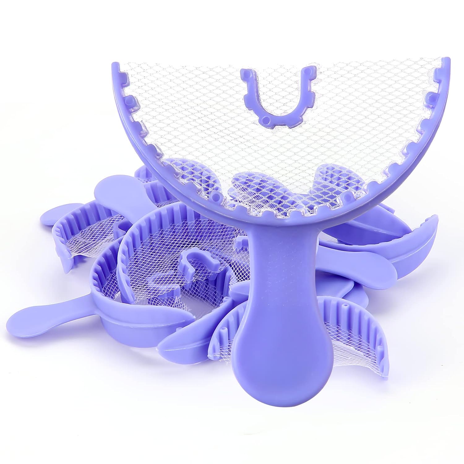 JMU 35 Pcs Anterior Bite Registration Trays, Dental Impression Trays