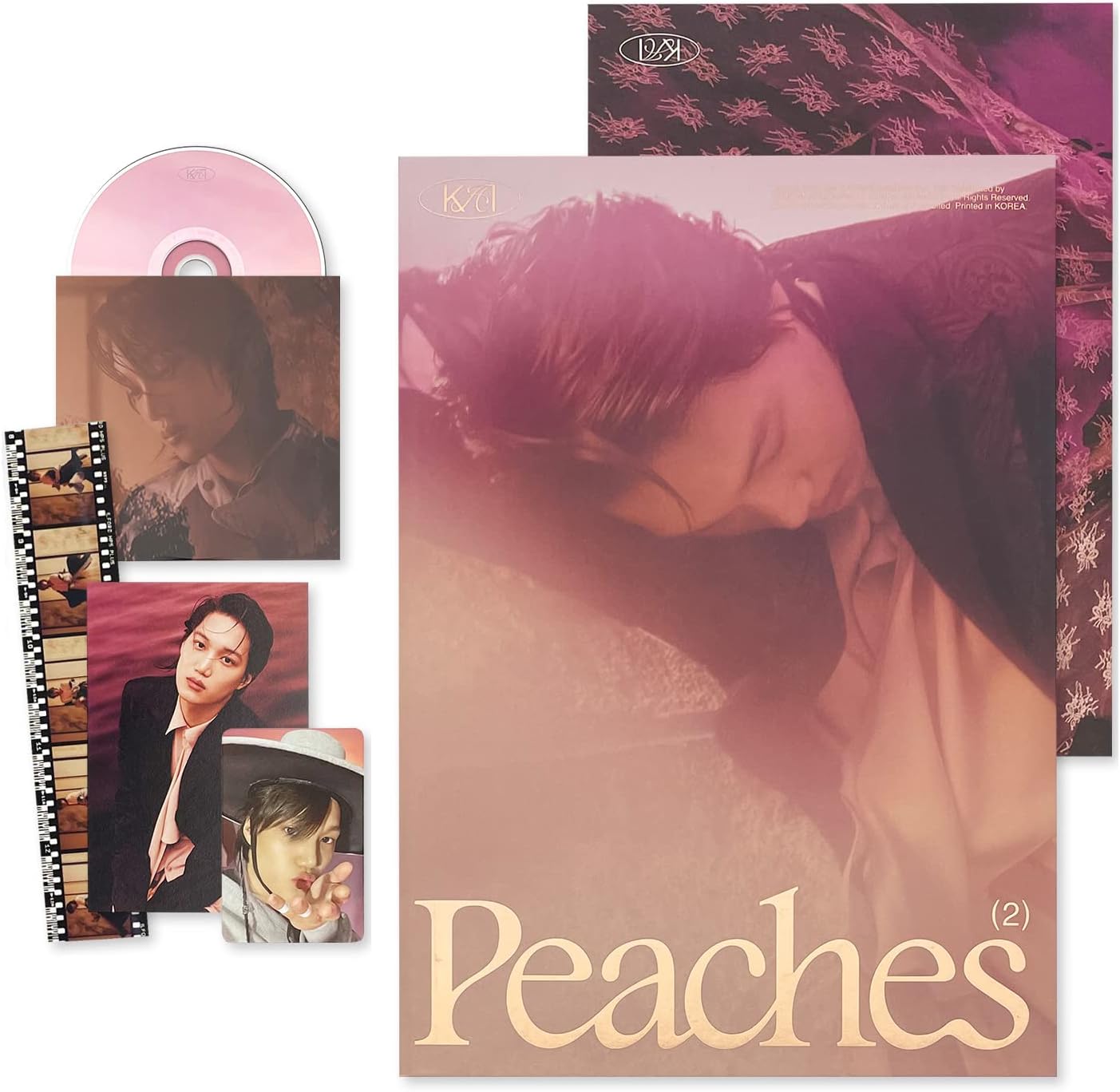 EXO KAI 2nd Mini Album [Peaches] (Peaches Ver.) Photobook + CDR