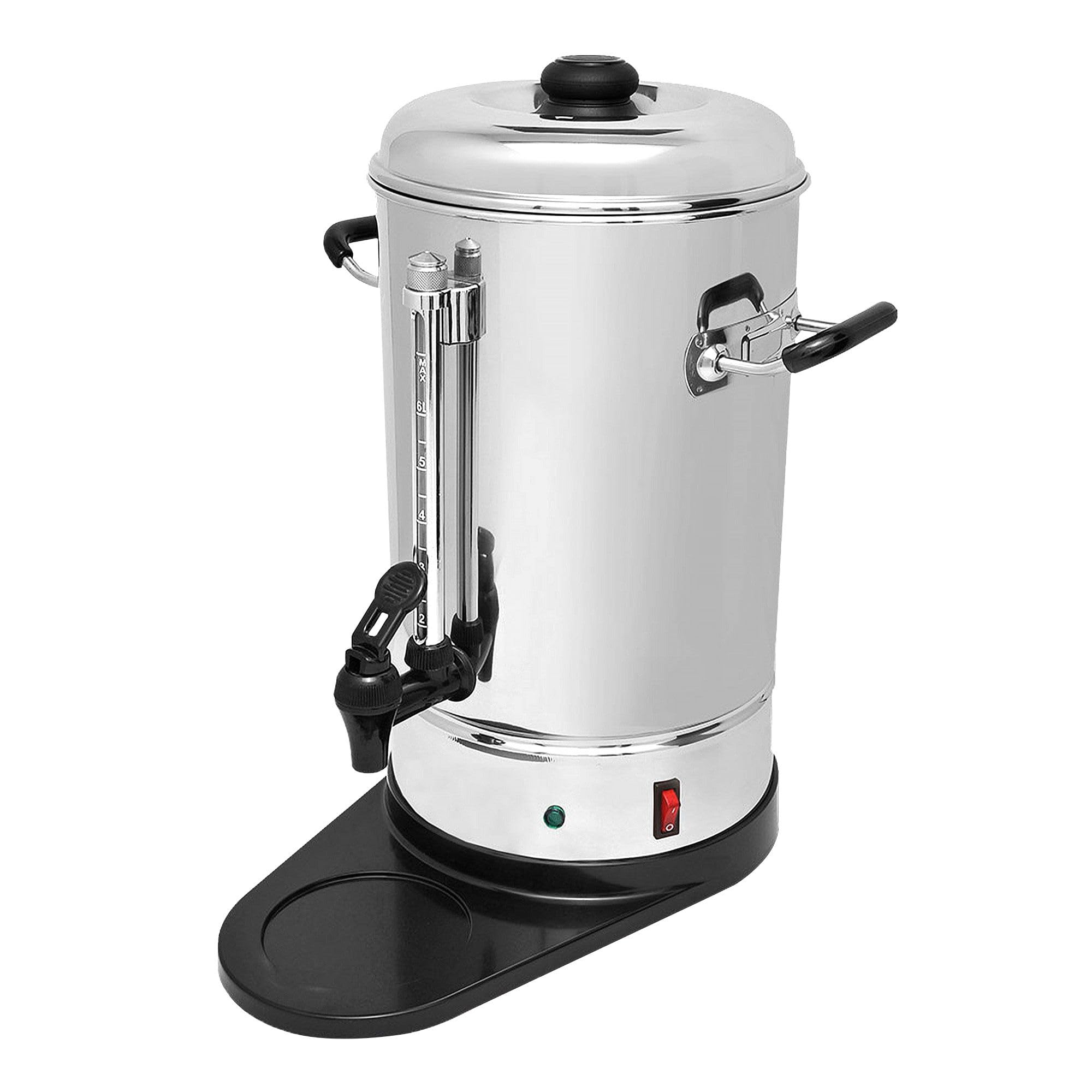GGM Gastro WKH06, percolateur à café 6L, 1,15kW, filtre permanent