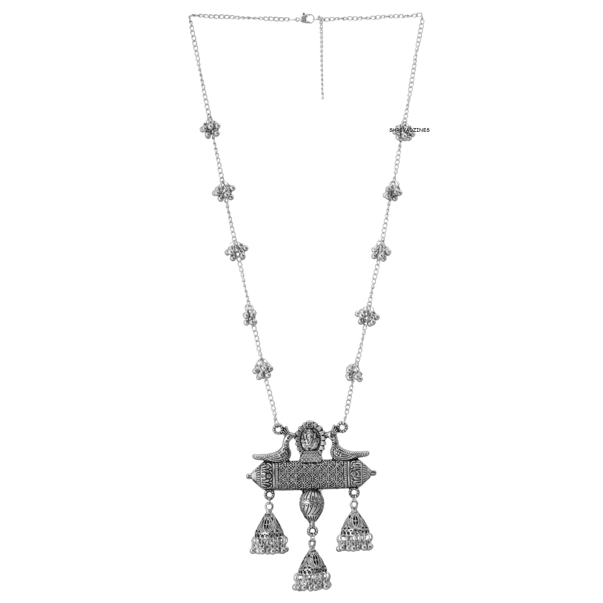 Shreyadzines German Silver Boho Metal Alloy Designer Oxidized Ghungroo Statement Traditional Choker Necklace for Women, Medium (JMN542) (B08PYWYNGL) Amazon Price History, Amazon Price Tracker
