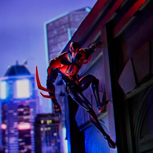 Miniatura 7 de Marvel Legends Series Spider-Man 2099, Spider-Man Across The Spider-Verse Figura de acción coleccionable de 6 pulgadas