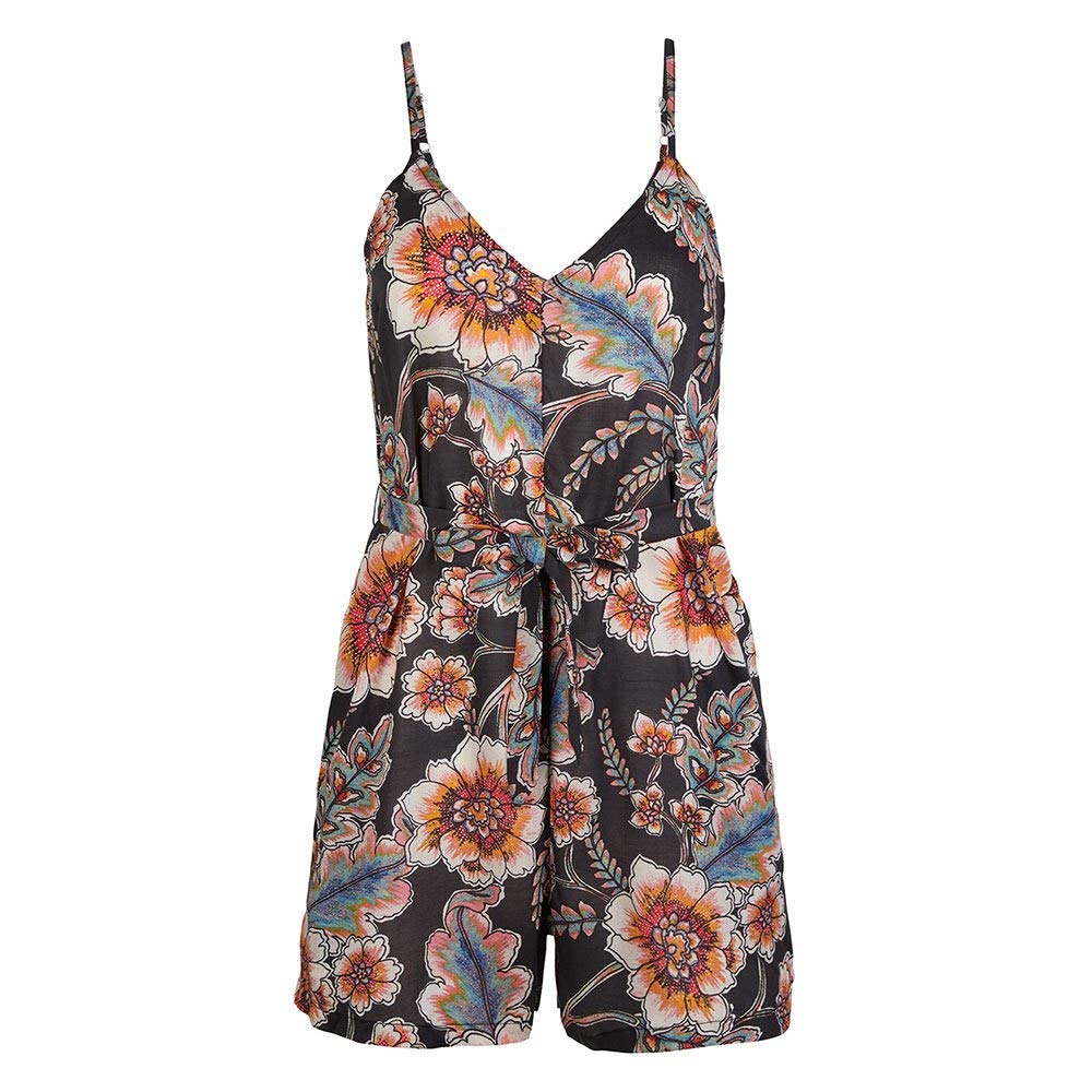 O'Neill Playsuit - Mix And Match Women's Casual dress, Black with red, XS