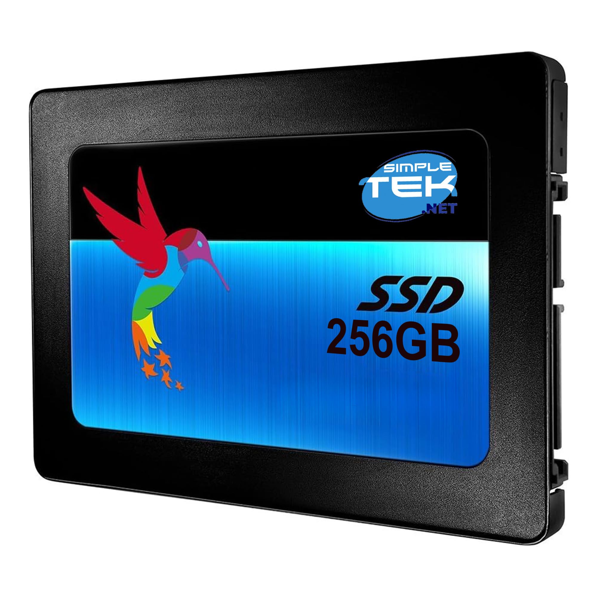 SIMPLETEK - Unità SSD Interna 256GB SATA III 2,5" - Disco a Stato Solido ad Alta Efficienza per PC, Laptop, Server e DVR