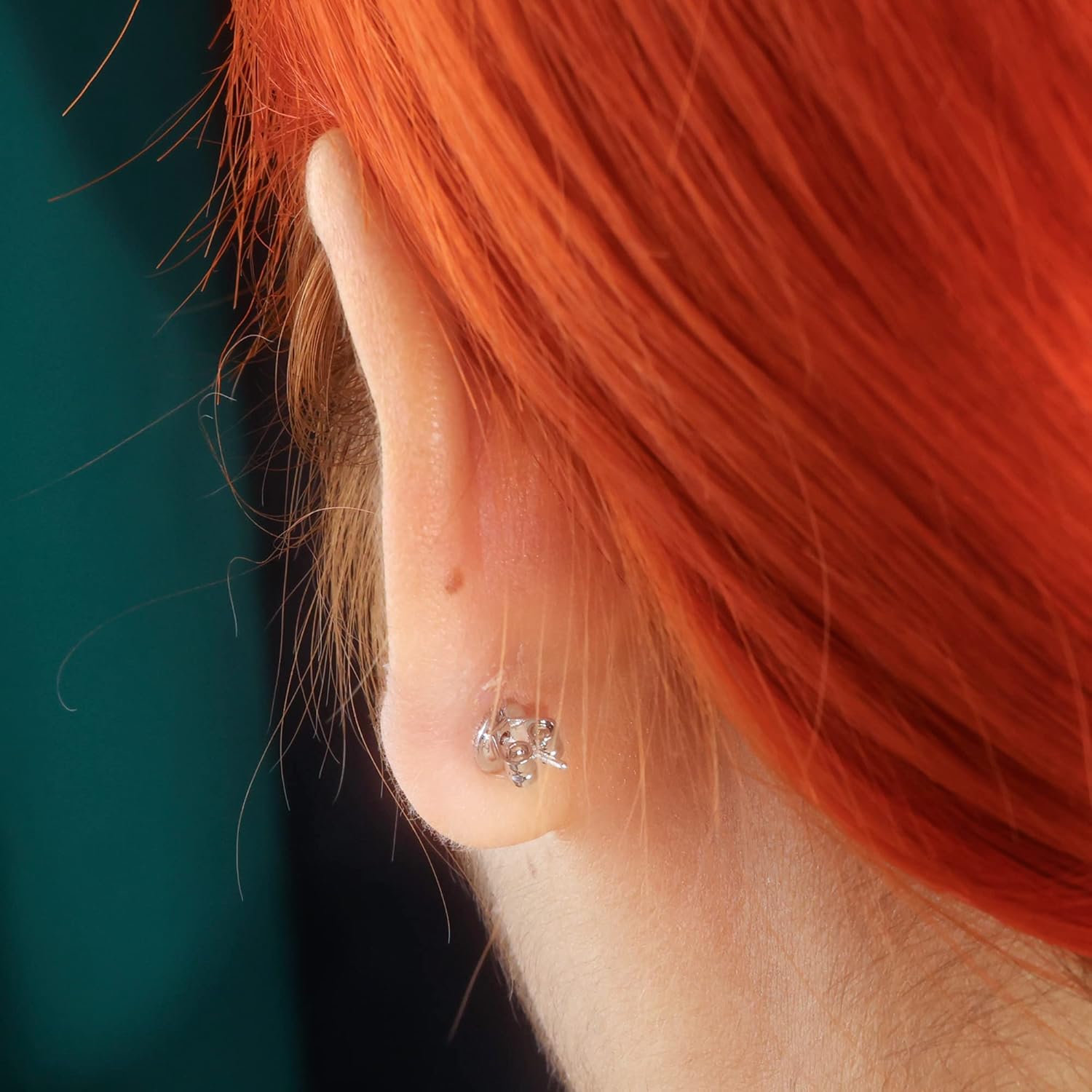 925 Sterling Silver Earring Backs for Studs Hypoallergenic Earring Backs for Droopy Ears Back for Heavy Earing Replacements(4 Pairs) - Image 5