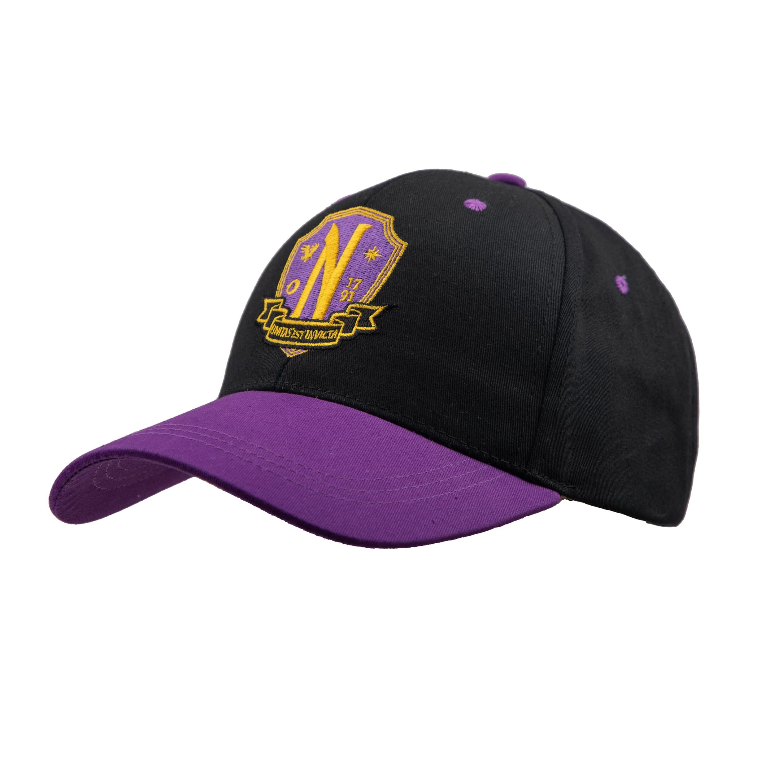 Wednesday casquette Baseball Nevermore Academy Purple