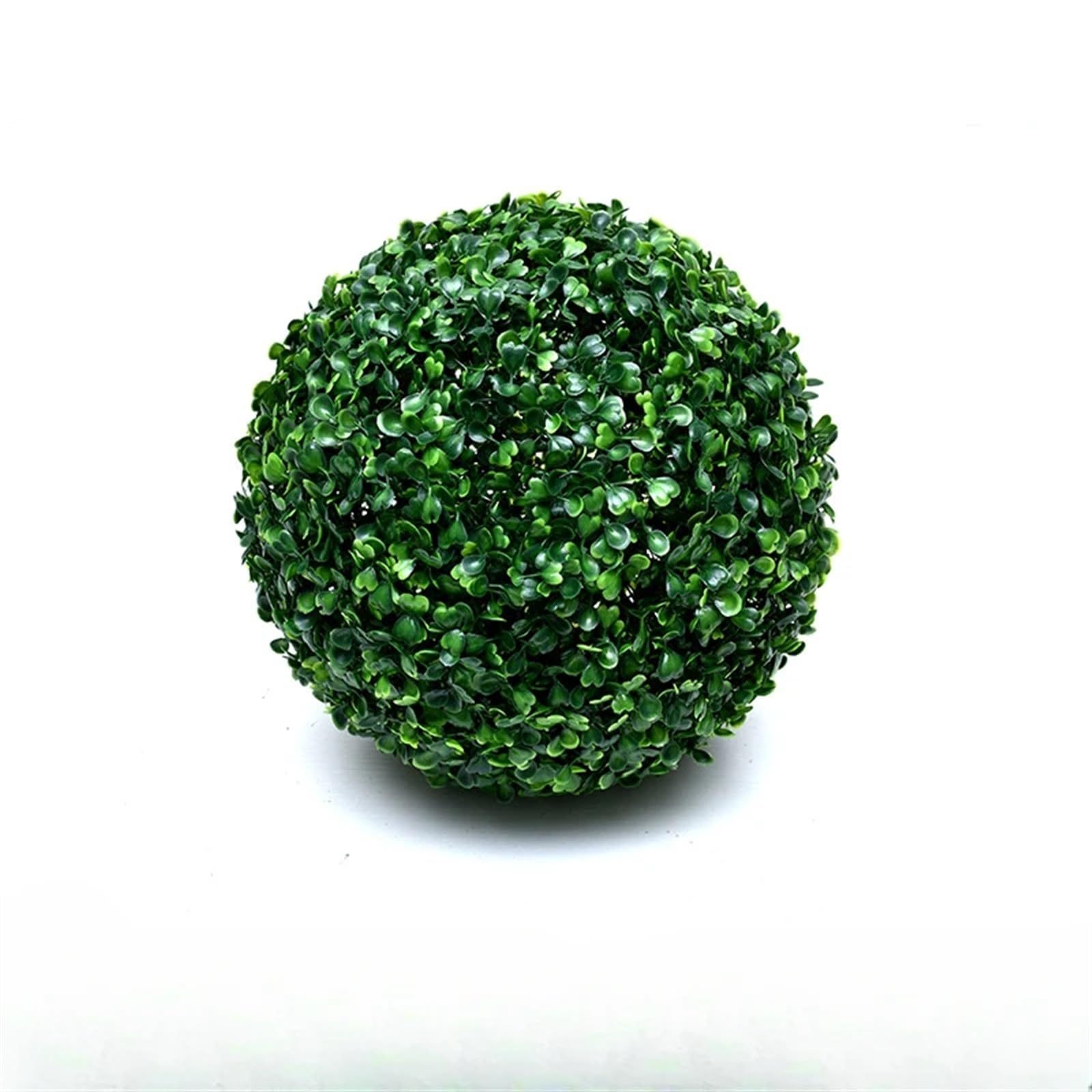 YUPLIODSX Artificial Topiary Balls Artificial Topiary Balls Simulation Plant Grass Ball Green Plant Decoration Plastic Artificial Ceiling Decoration(Outer diameter 28cm)