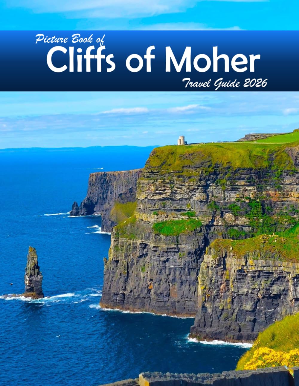 The Cliffs Of Moher, Burren Way, Ireland: A Visual Journey Through Stunning Landmarks, Travel and Nature lovers.