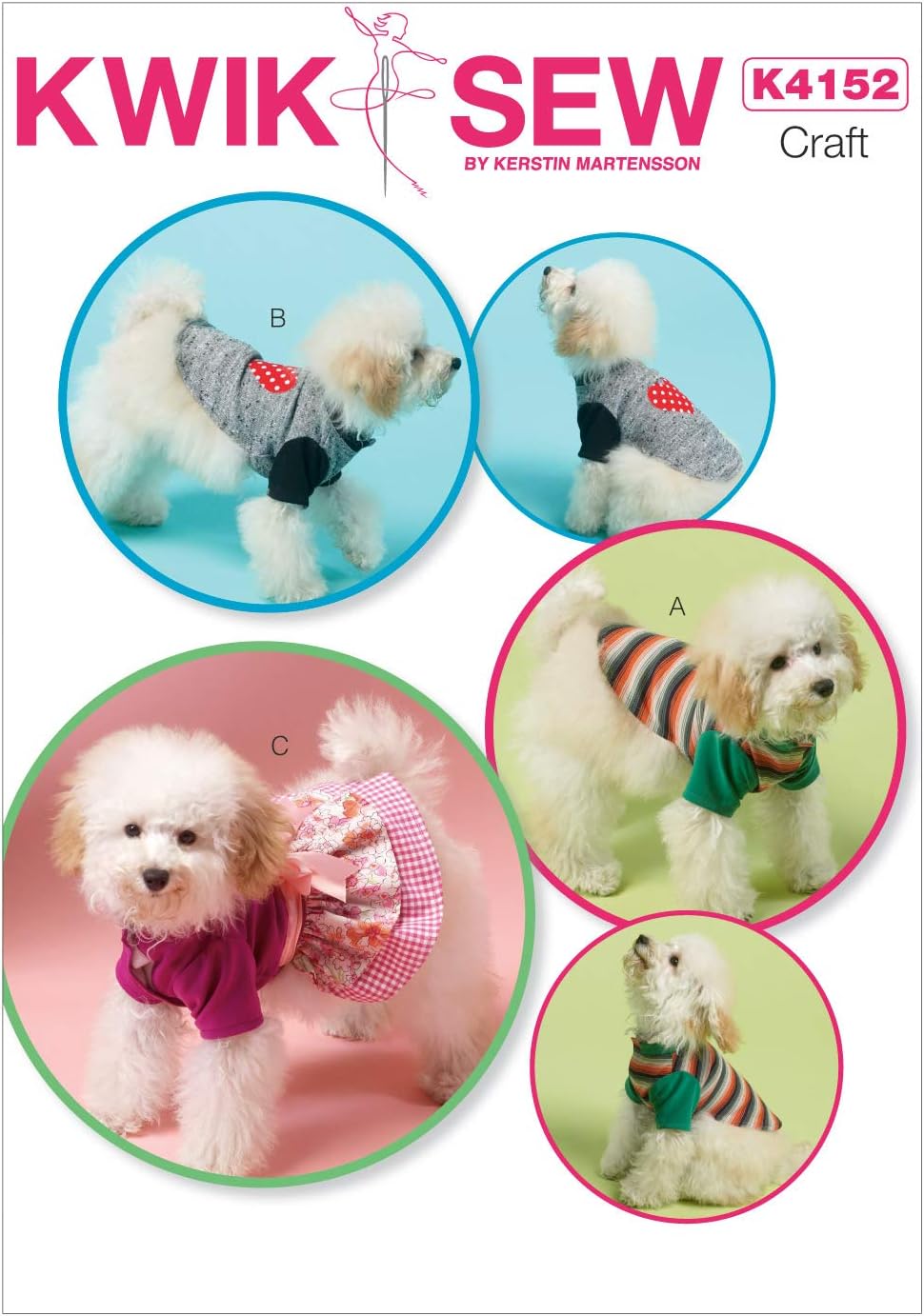 Kwik Sew Patterns K4152OSZ, Dog Clothes