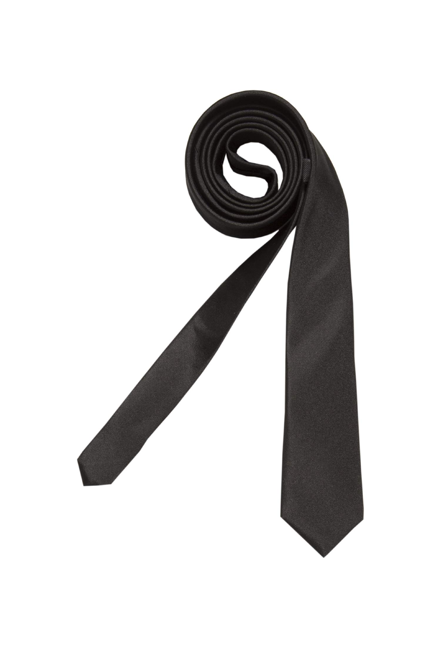 Seidensticker Men's Slim Tie, Black (39), One Size