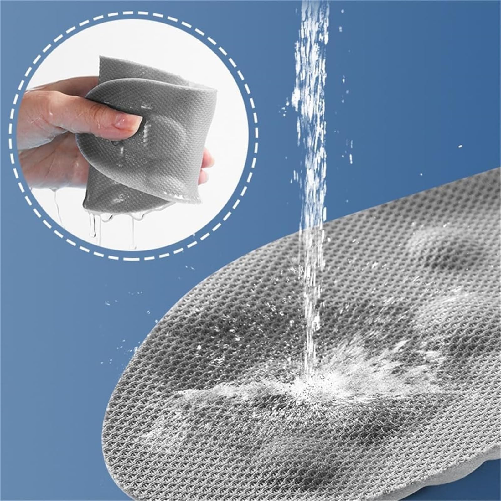 Lot De 2 Paires Semelles Cloud 4D - Mousse Mémoire De Forme, Anti-Choc, Pour Métatarsalgie Et Confort Quotidien
