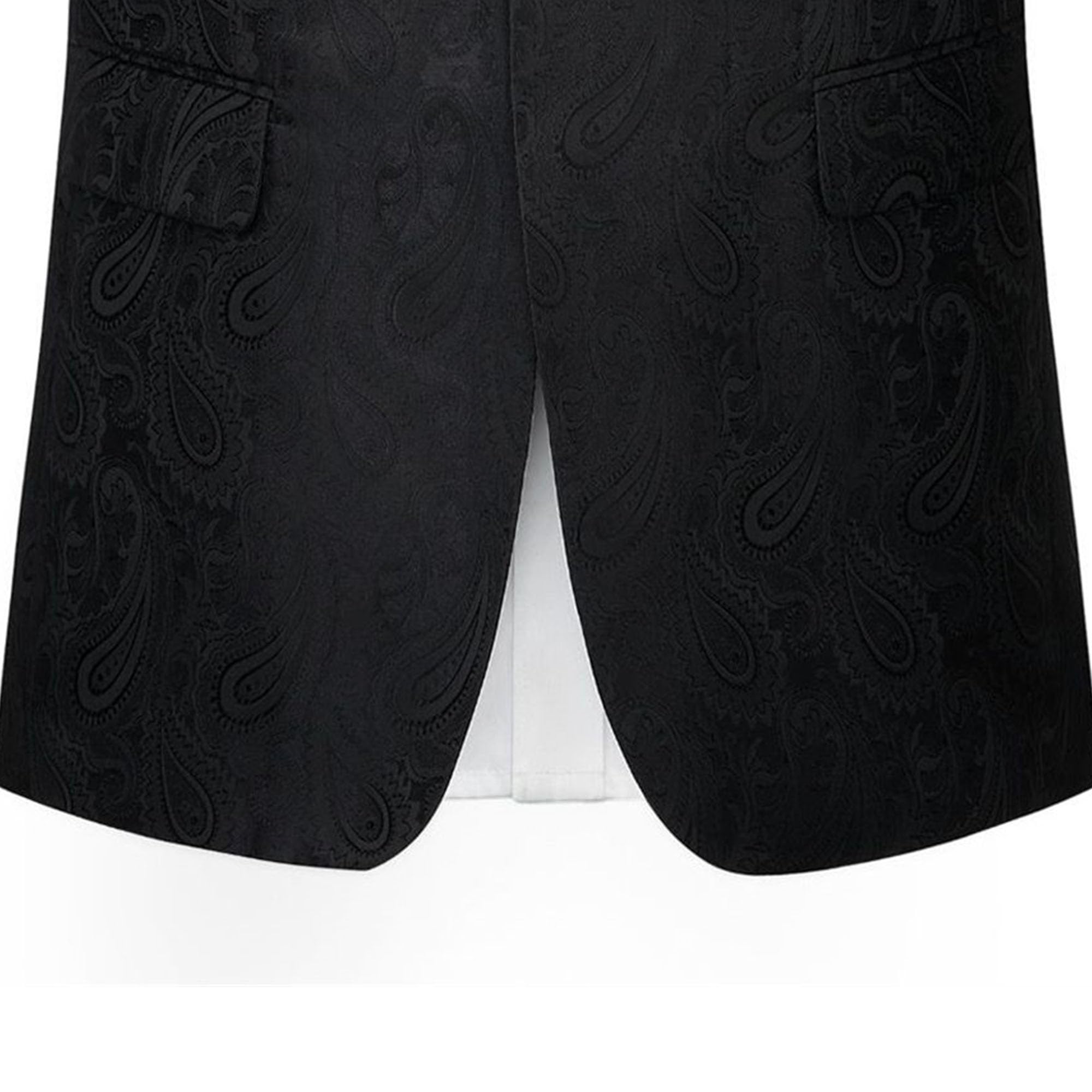 Costume châle à revers en jacquard pour homme, coupe ajustée, manteau de sport, smoking floral pour dîner, bal de fin d'année, mariage