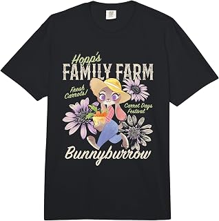 Disney Zootopia 2 Hopp'd Family Farm from Bunnyburrow Poster Comfort Colors Adult Heavyweight T-Shirt