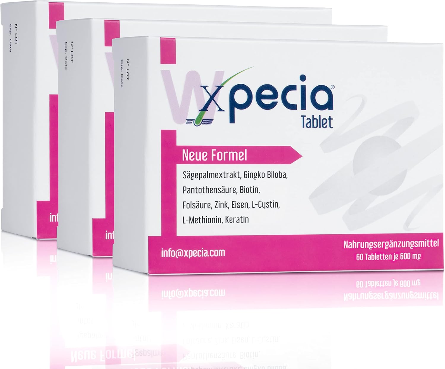 DHT Blocker met biotine en zaagpalmeextract, tegen haaruitval voor vrouwen, ginko-wortel, haarvitaminen, zaagpalm, haargroei versnellen, nabehandeling haartransplantaties