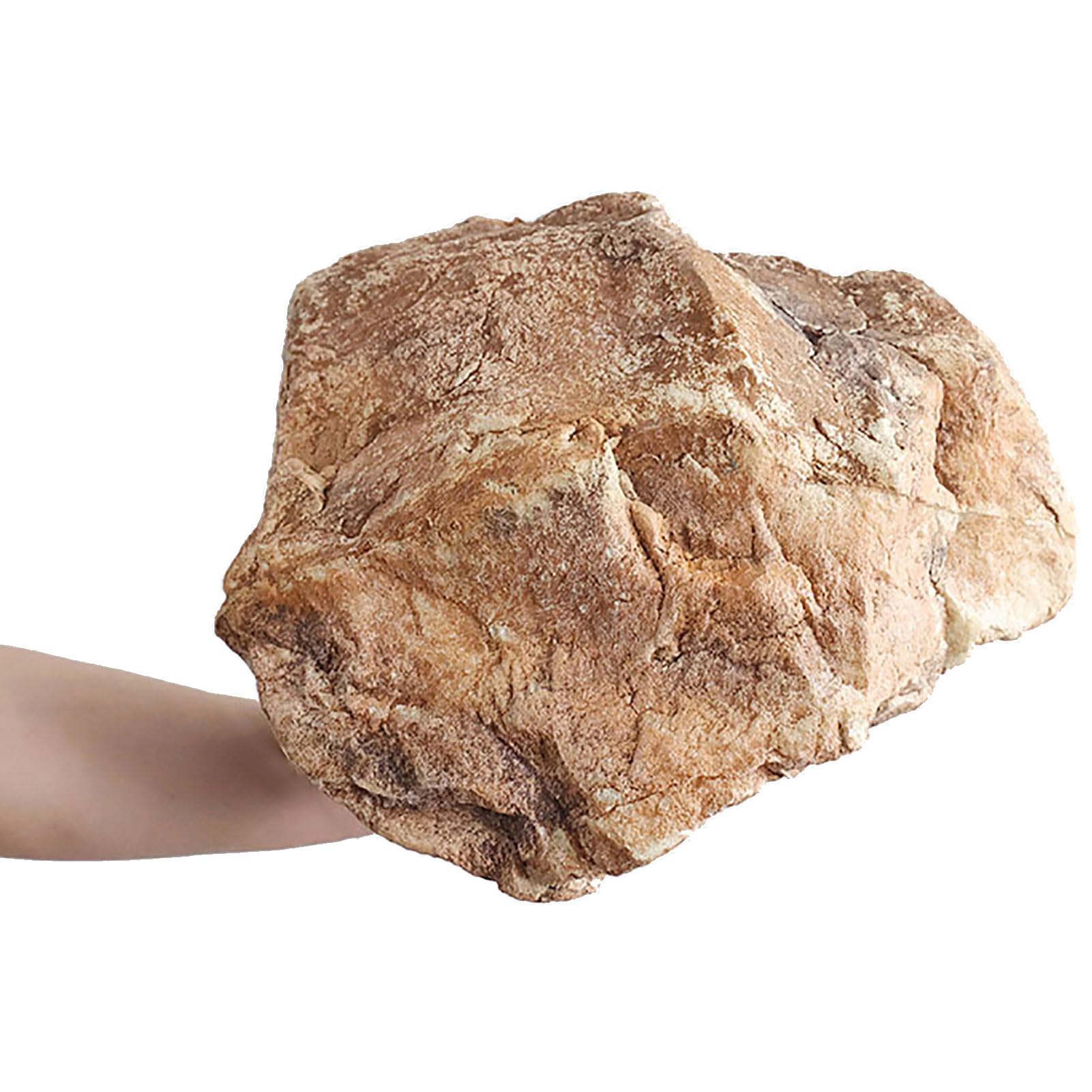 Outdoor Faux Rock Cover, PU Foam Decorative Fake Rocks for Gardens Shooting, Yard, Landscaping - Artificial Fake Boulder, Well Covers Rocks