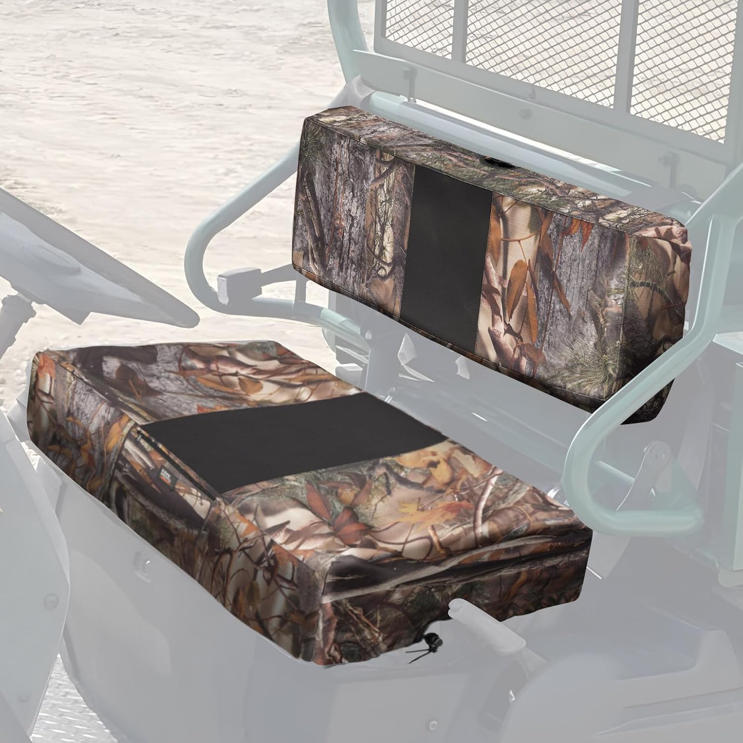 KEMIMOTO Mule Seat Cover Compatible with Kawasaki Mule 600 610 20052016 Mule SX