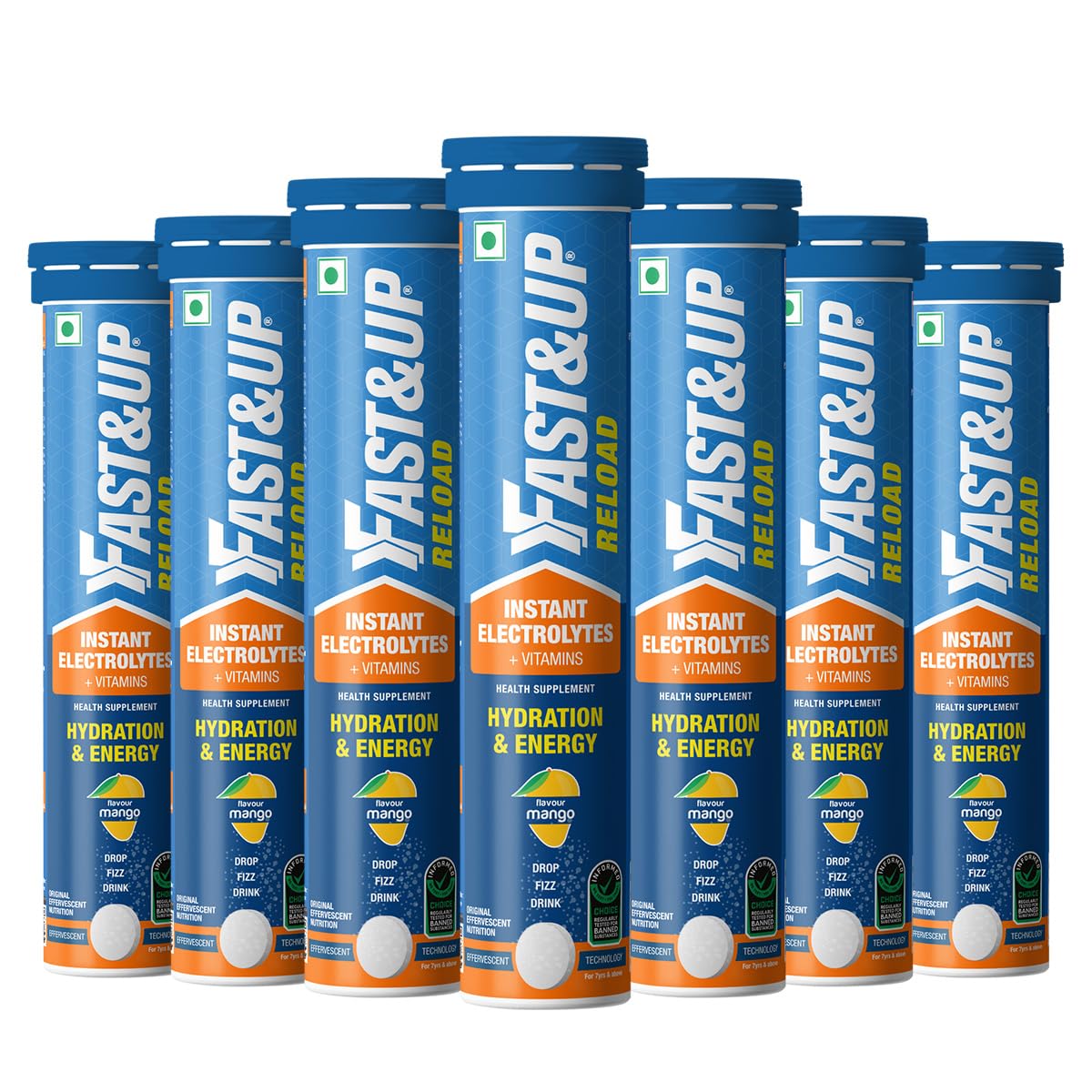 Reload Zero - Zero Sugar Instant Energy & Hydration Drink - Ice Current Flavour - 22 Effervescent Tablets — Amazon image 27