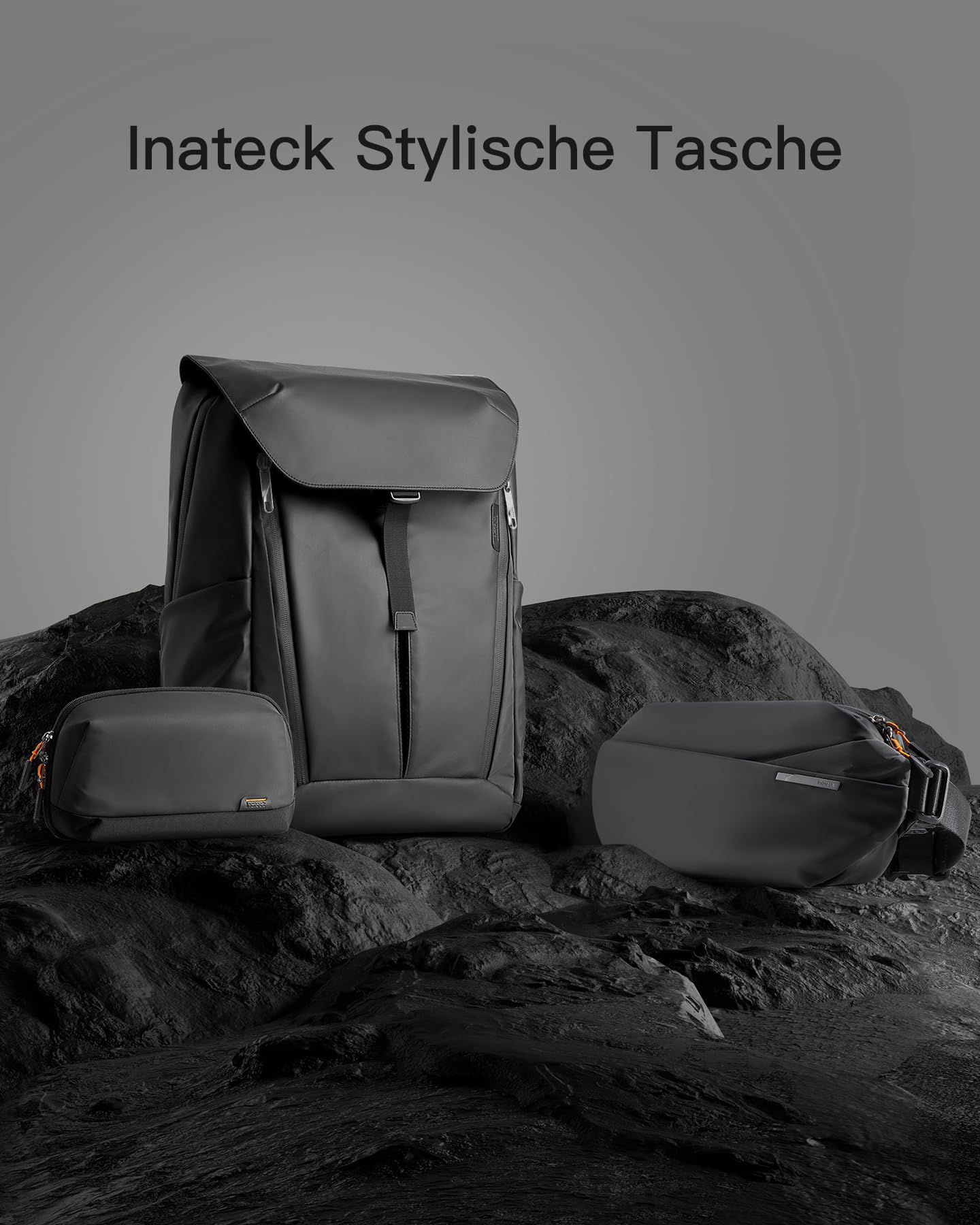 Inateck Sling Bag, Stilvolle Umhängetasche mit verstellbarem Schultergurt, wasserabweisende Umhängetasche für Damen und Herren