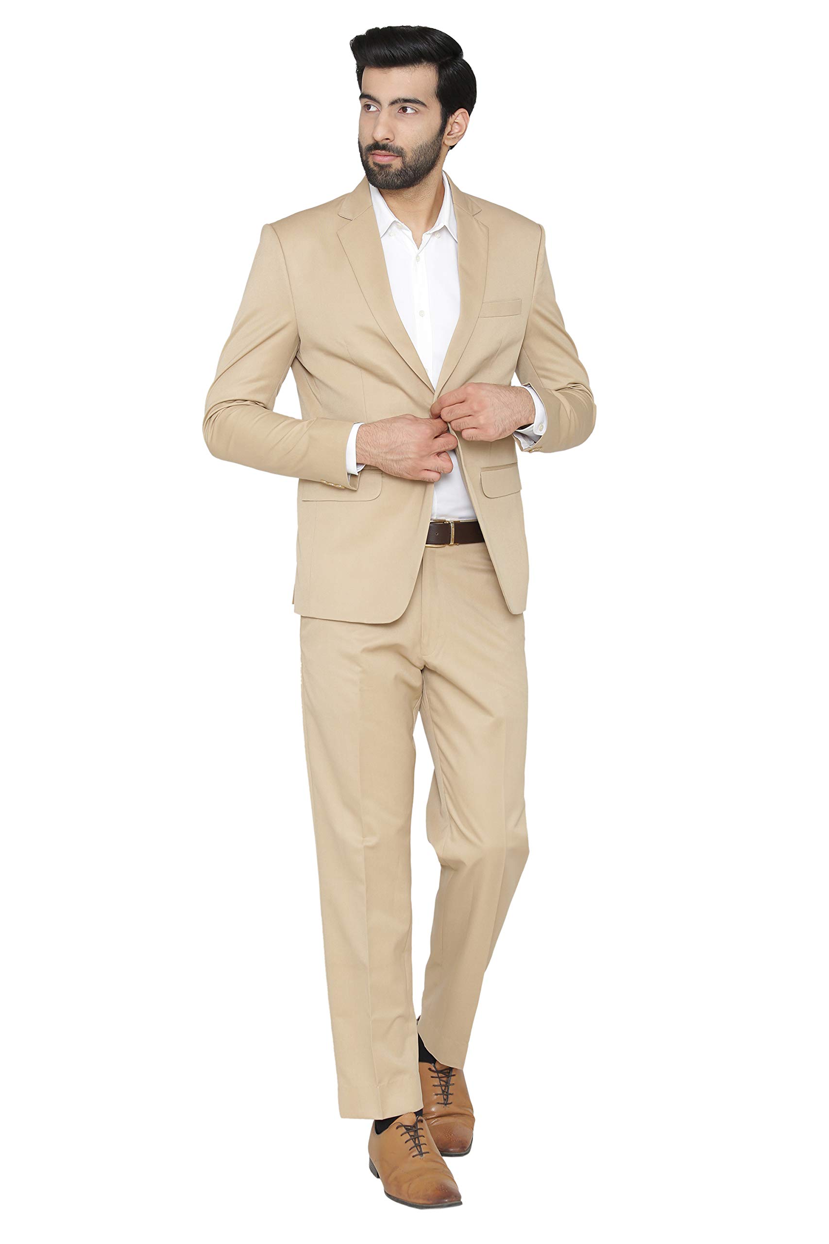 Men's Polyester Cotton and Evening 2 Pc Suit