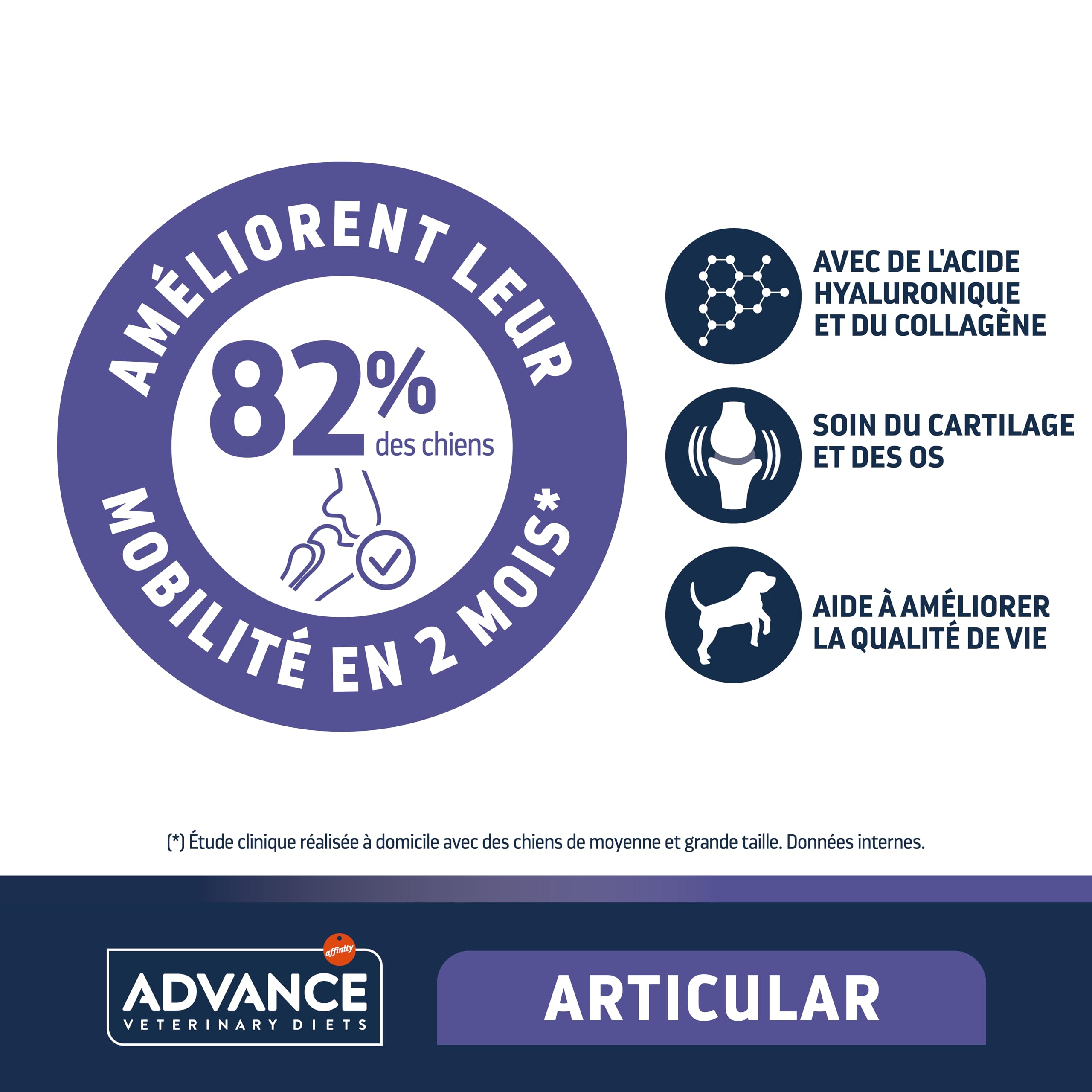 Advance Veterinary Diets Articular Care - Croquettes pour Chiens avec des Problèmes articulaires - 12kg