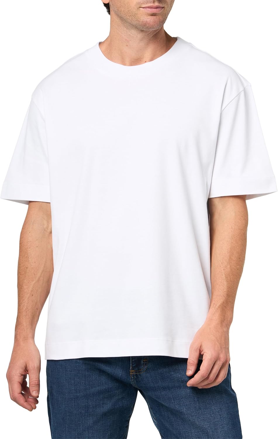 Vince Men's Peached Face Jersey S/S Crew