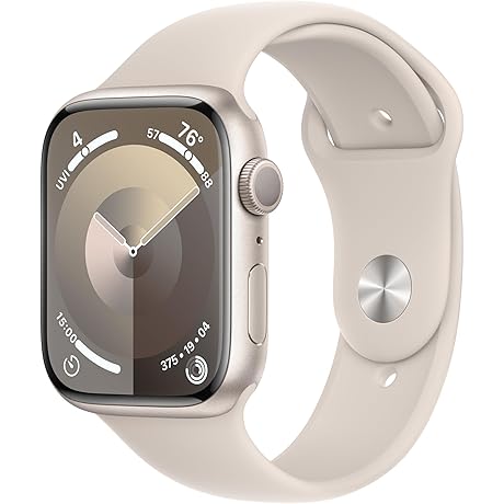Apple Watch Series 9 [GPS 45mm]: Elevate Your Wellness with Advanced Tech