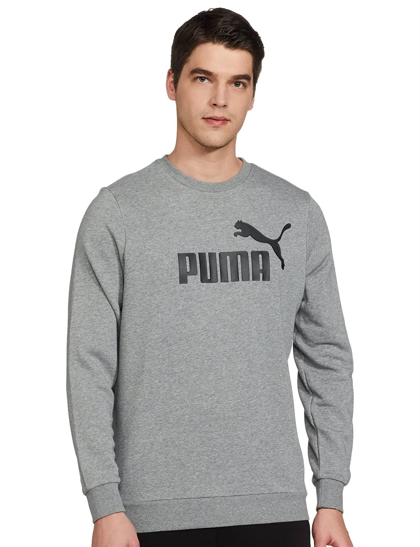 Puma Cotton Men Crew Neck Sweatshirt