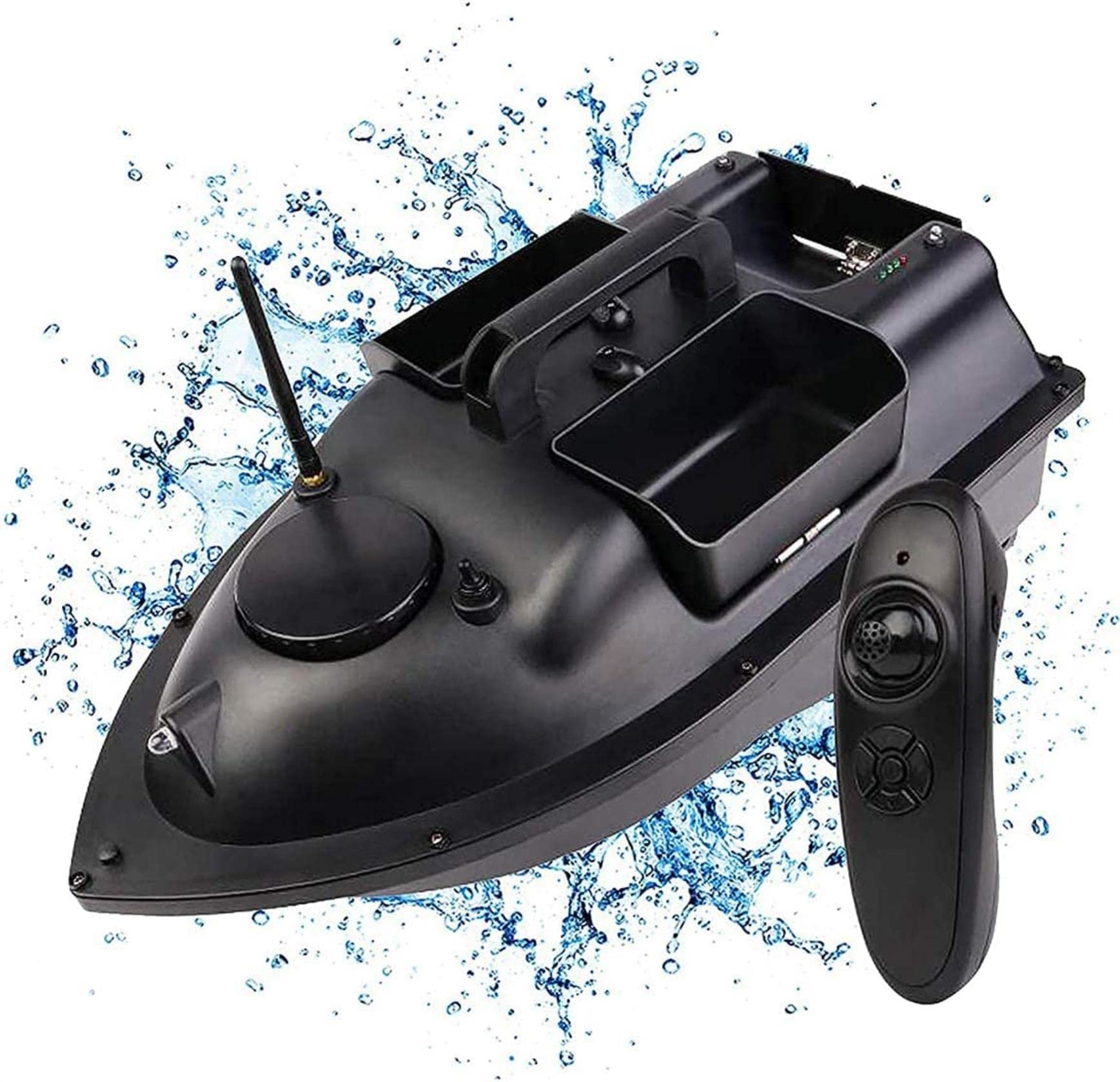Bateau de pêche télécommandé GPS éliminant les lancers ratés grâce au suivi automatique