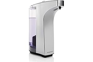 simplehuman 8 oz. Hands-Free Automatic Sensor Liquid Soap Pump Dispenser