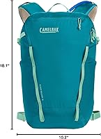 Vista 7 de CamelBak Cloud Walker 18 Mochila de hidratación de senderismo Tahití, 85 onzas