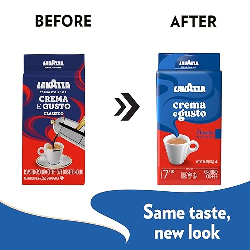 Miniatura 3 de Café molido italiano Lavazza Crema e Gusto bloques de 88 oz