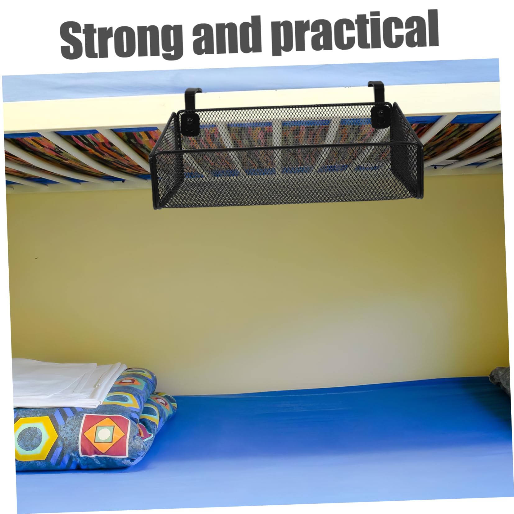 Hängekorb Für Betten - Platzsparende Aufbewahrung Mit Netzdesign