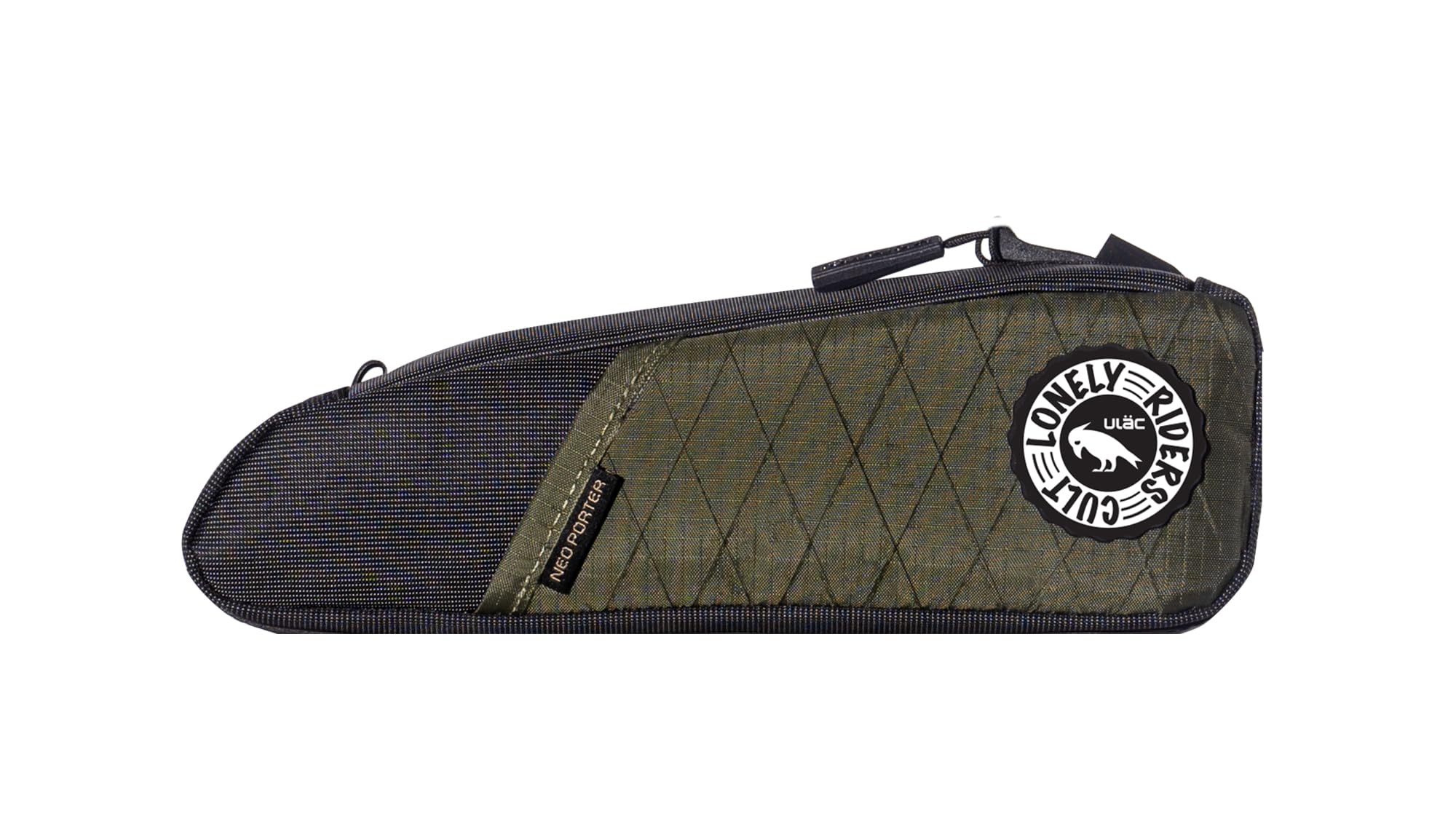 Borsello tubo orizzontale (sopra) Ulac TREKKING GT BOLT-ON (1 L) verde oliva - Moss