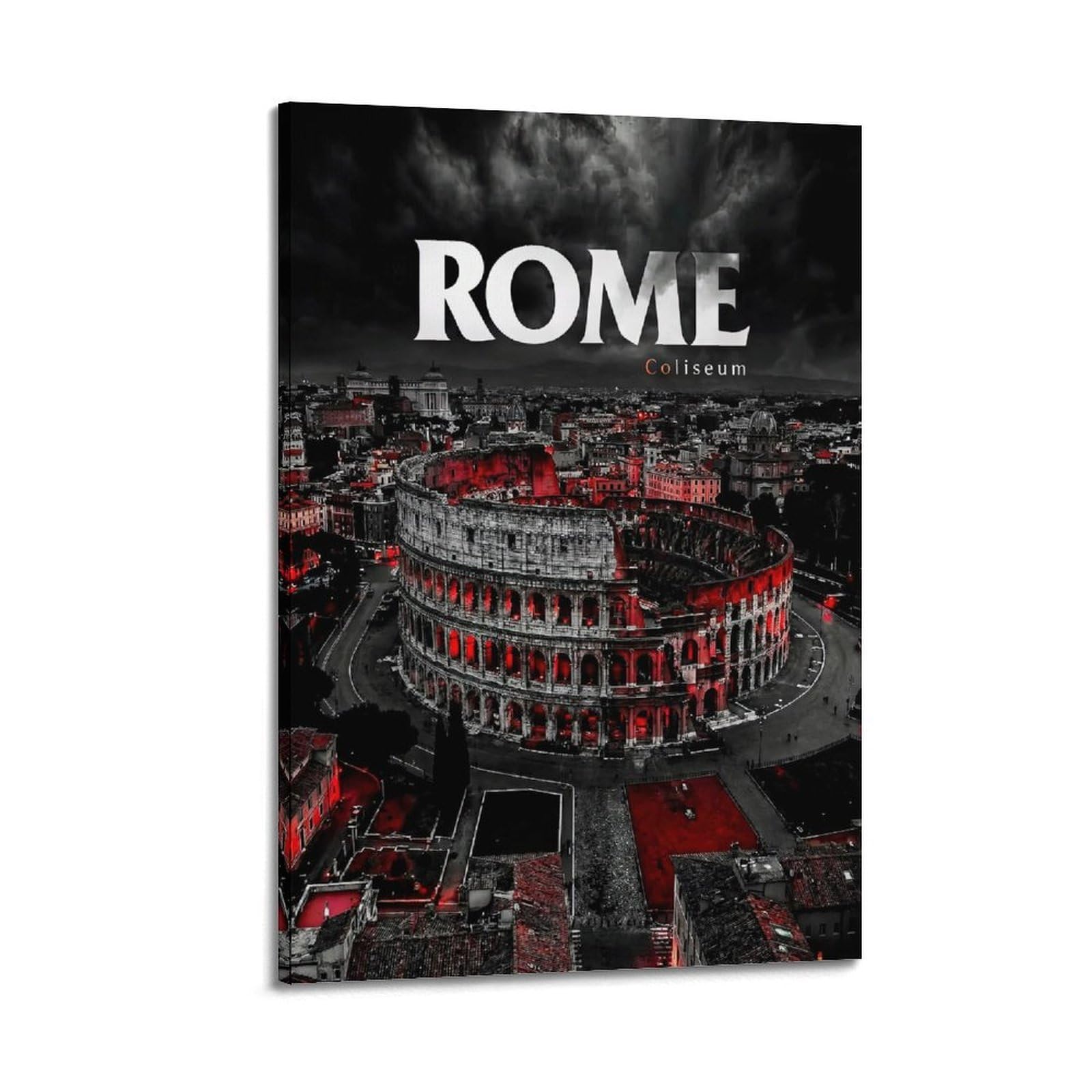 ESTE Vintage Travel Poster Rome Coliseum Decorative Painting Canvas Modern Art Picture 16x24inch(40x60cm)