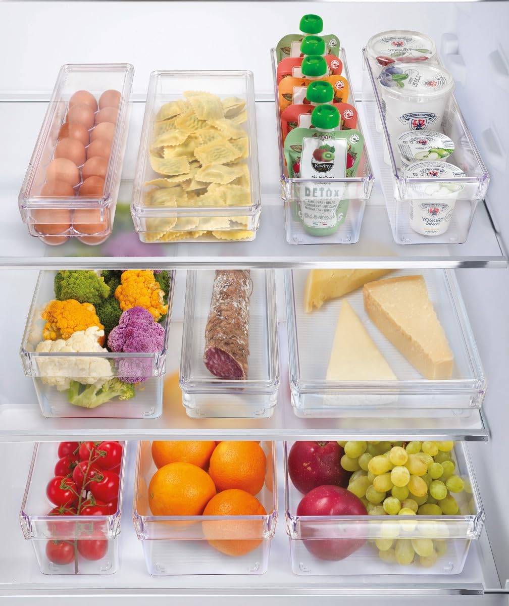 Metaltex Fridge Organiser Medium with Lid, Drawer for the Fridge image 3