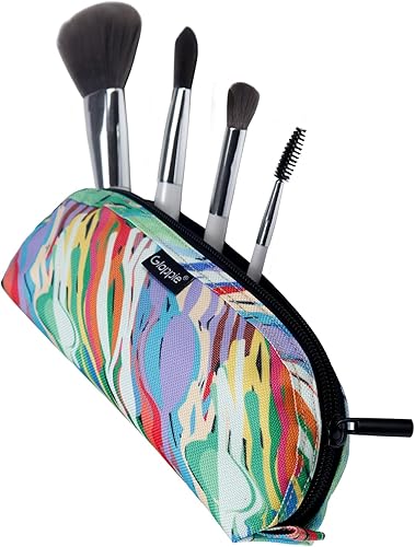 Miniatura 6 de Gloppie Estuche de viaje para brochas de maquillaje portátil, Acuarela