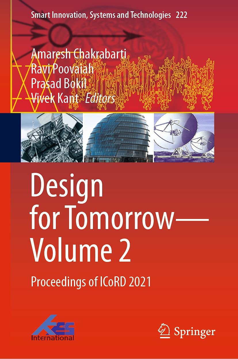 Livre ICoRD 2021 Design for Tomorrow Volume 2 actes de conférence