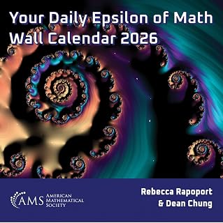 Your Daily Epsilon of Math Wall Calendar 2026 (Miscellaneous Books)
