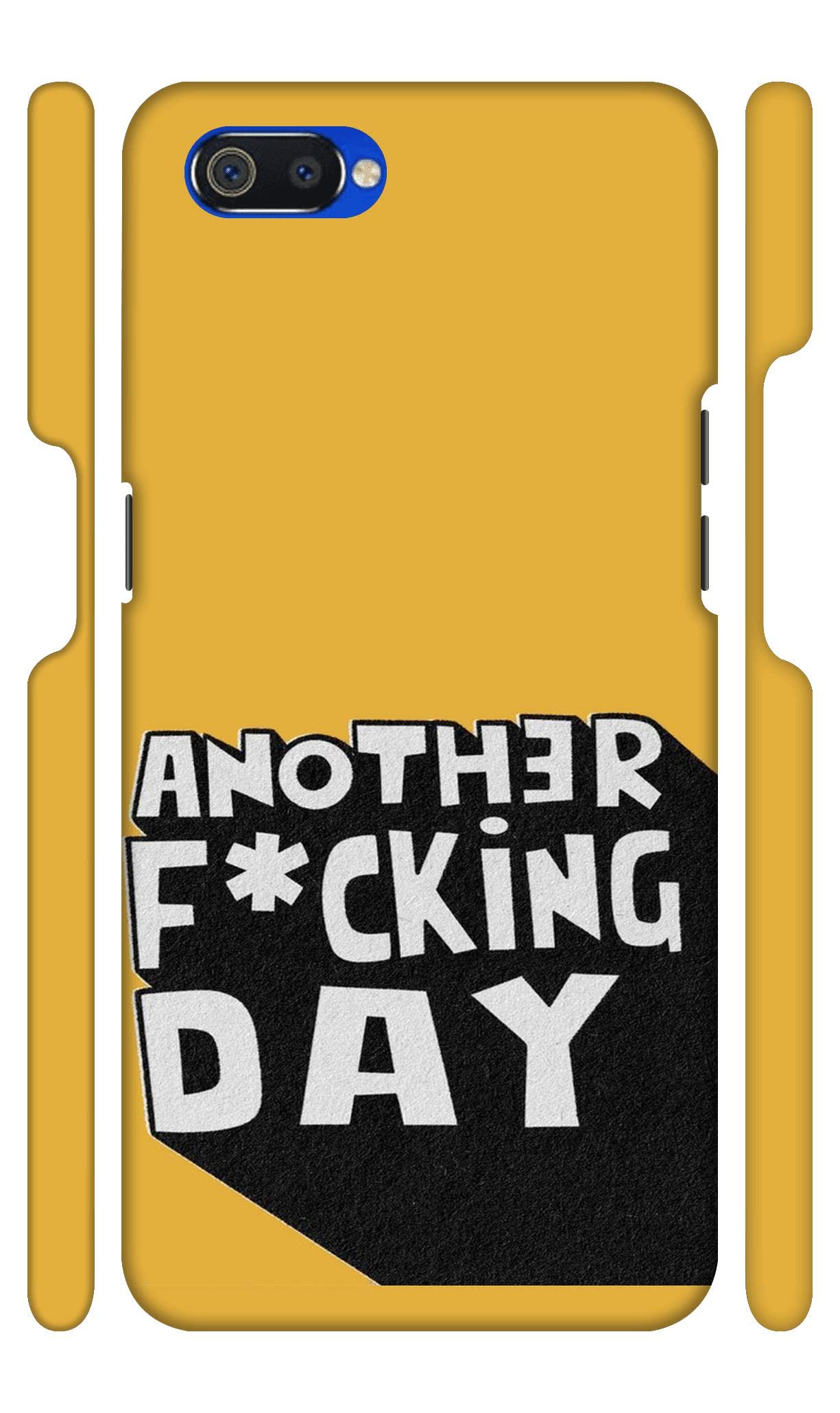 DASP | Designer Back Case Cover for Oppo Realme C12/ Narzo 20 / 30A | Another Fcking Day |