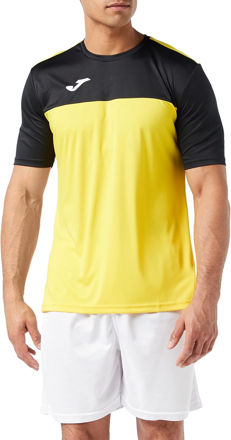 Joma T-Shirt Winner M/C Yellow-Black