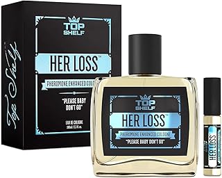 GEBUTP She Lost Menswear Cologne,Her Loss Cologne Perfume (Pheromone-Infused) for Men the Men's-Science Enhanced the Raw Appeal and Confidence,Top Shelf Enhanced Hypnosis 2.0 Men's for Men