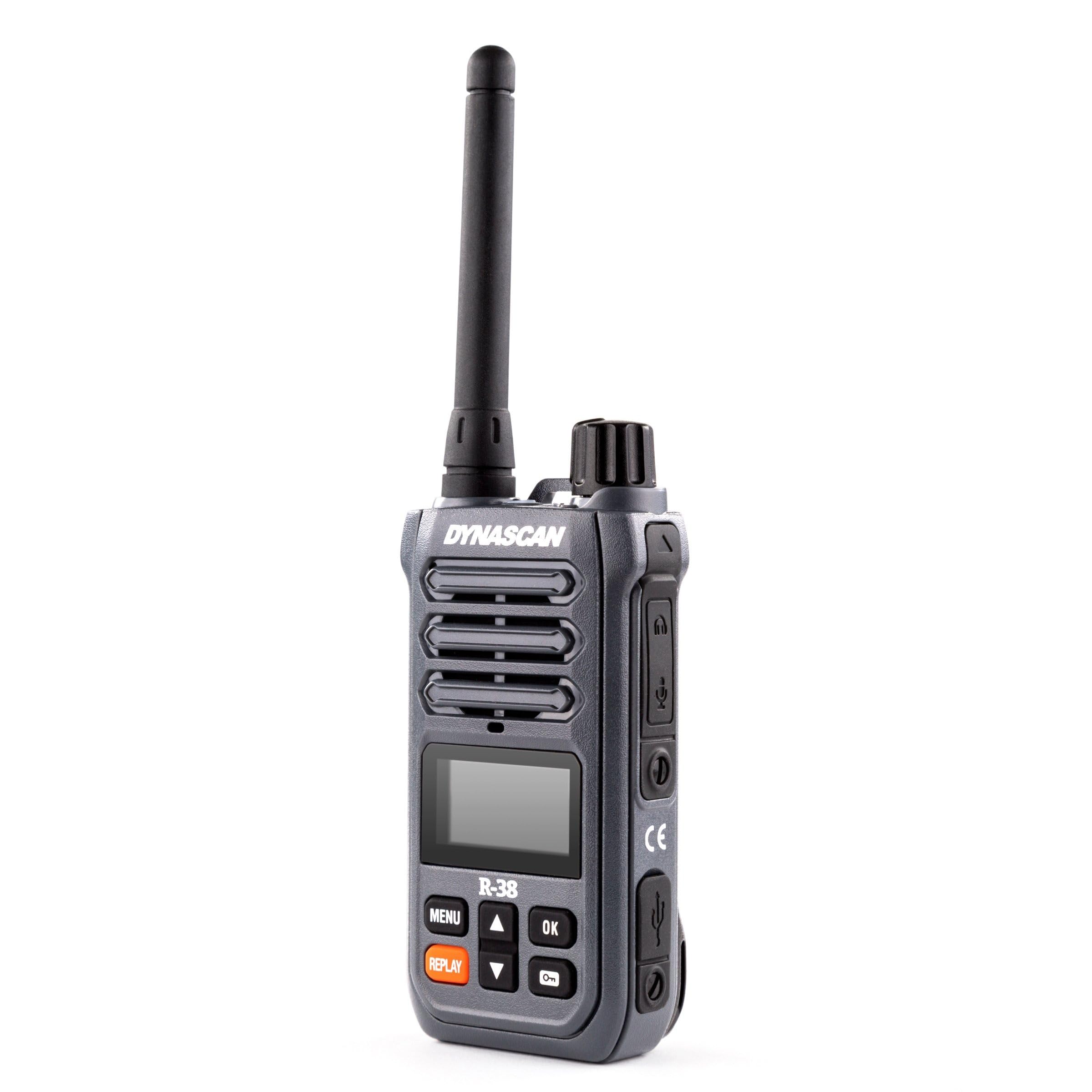 Stazione radio portatile PMR Dynascan R‑38 446 MHz, 0,5 W, 16 canali