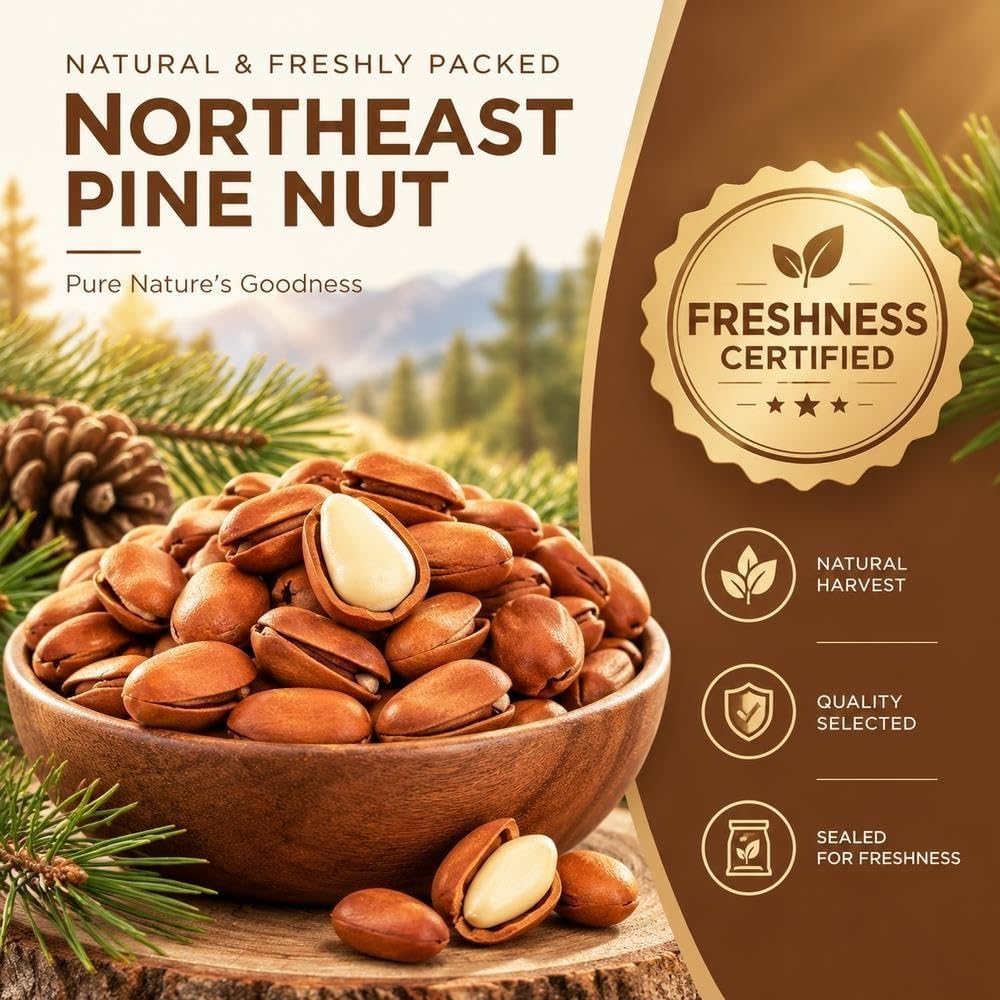 Piñones Abiertos Grandes Del Noreste 250g