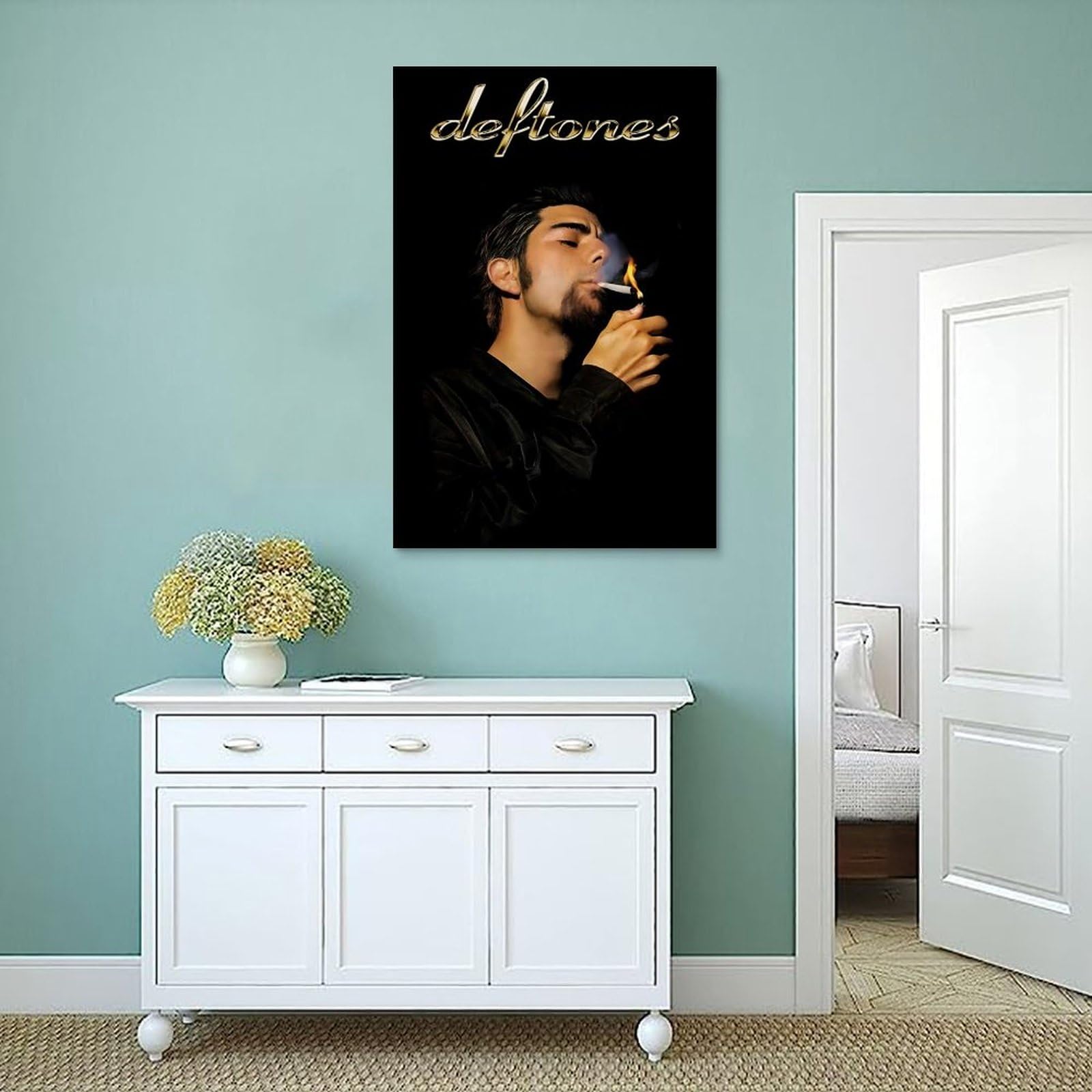 beeto Pôster da banda de rock Deftones Chino Singer Moreno, tela