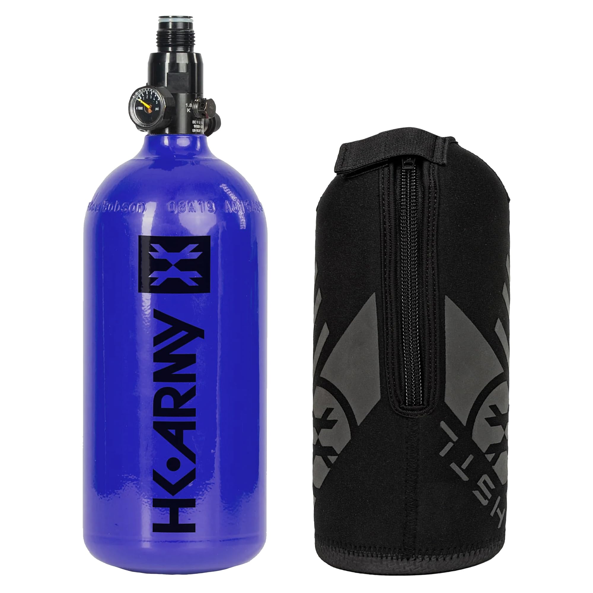 HK Army Aluminum Compressed Air HPA Paintball Tank Air Systems - Standard Regulator