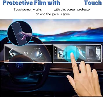 GPS Screen Protector Navigation Film For BMW For IX For I4 For I7 For X7 2023+ Screen Protector Touch HD Clear 14.9 In Navigation Screen Protector